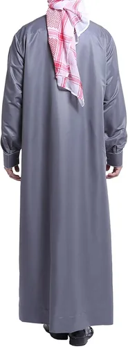 Vista 5 de Kurta With Palazzo And Dupatta - Camisas con estampado africano para hombre y hombre, cuello en V, disfraz de Dubai, ropa de lino para hombre