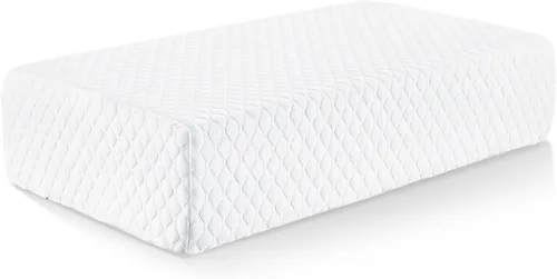 Vista 11 de Almohada de espuma viscoelástica con forma de cubo para dormir de lado, almohadas cuadradas para aliviar el dolor de cuello y hombros, almohada