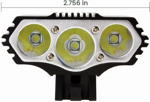 Vista 3 de Faro de la bici de 900 lúmenes, luz impermeable del LED para el ciclismo