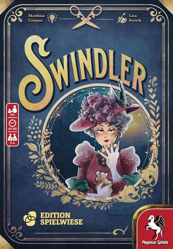 Vista 3 de Swindler – Juego de mesa de Pegasus Spiele – 2 – 4 jugadores – 45 – 60 minutos de juego – Juegos para la noche de juegos – Adolescentes y adultos a