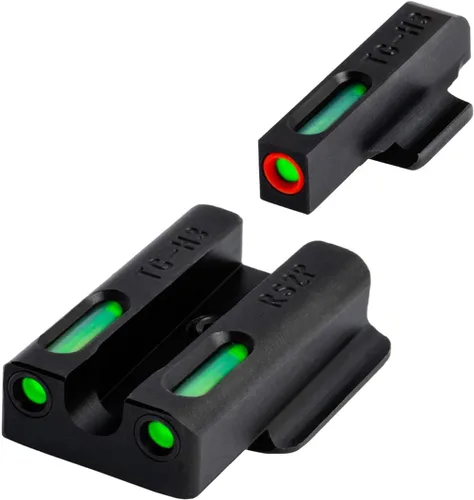 Vista 36 de Truglo TFX PRO - Mira de pistola, tritio brillante a prueba de golpes y vista nocturna de fibra óptica para pistolas, compacta, duradera y sin