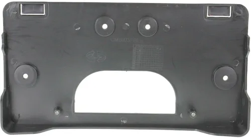 Vista 5 de DAT AUTO PARTS Cubierta de parachoques delantero, marco de matrícula, soporte de montaje para camioneta GMC Sierra 1500 2500 2007, plástico