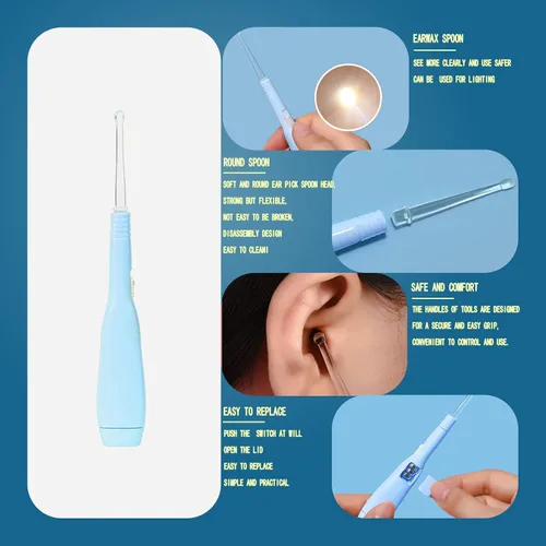 Vista 3 de Kit de aseo para bebés, esenciales para recién nacidos, kit portátil de cuidado del bebé, contiene cortaúñas para bebés, peine para bebés, cepillo