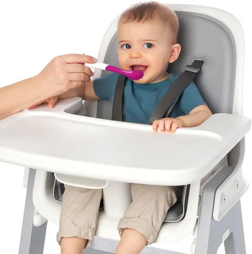Vista 5 de OXO Tot Cuchara de alimentación infantil, paquete múltiple, 4 unidades (paquete de 2)