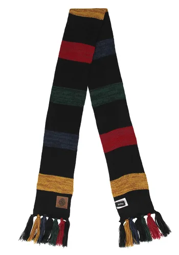 Vista 2 de Bufanda de Punto Jaspeada de Hogwarts Multicolor