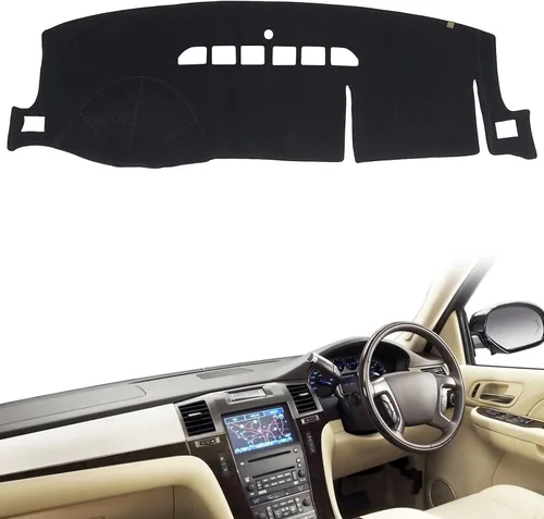 Vista 39 de AUQDD Alfombrilla de Cubierta del Tablero Compatible con La-nd Rover LR3 2005 2006 2007 2008 2009 /2010-2016 LR4, 2006-2009 Range Rover