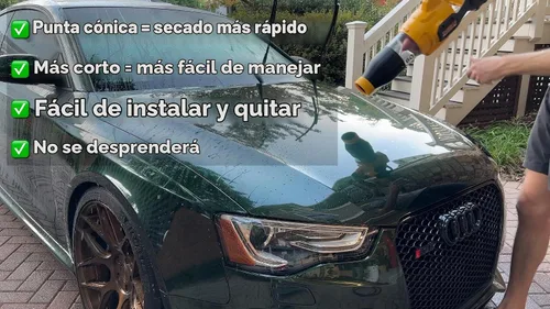 Vista 7 de Boquilla de secado de coche Stubby para sopladores de hojas DEWALT - 60V MAX (DCBL772B & DCBL777B)