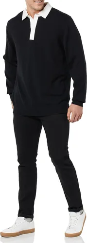 Vista 3 de Tienda Essentials Suéter de rugby para hombre