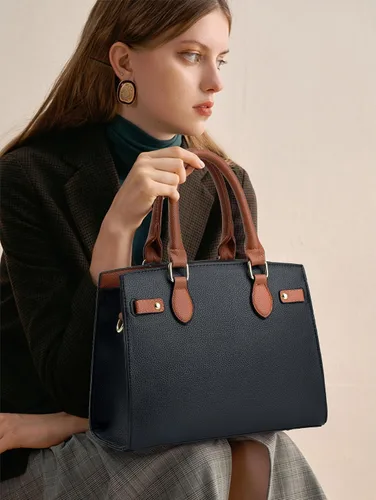 Vista 2 de Carteras y bolsos para mujer, bolso de mano de moda con asa superior