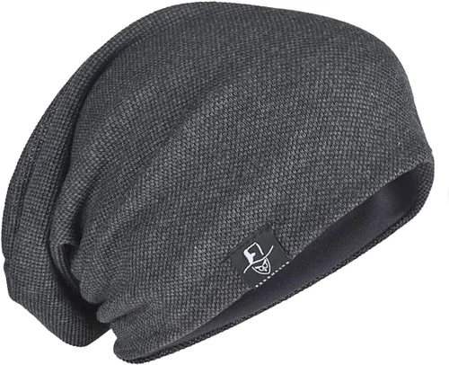 Vista 2 de FORBUSITE Gorro de punto delgado y holgado para hombre para el verano B018h Marrón