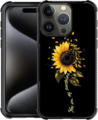 Vista 670 de Funda compatible con iPhone 15, diseño de elefantes africanos, diseño increíble a prueba de golpes, antiarañazos, carcasa trasera de policarbonato