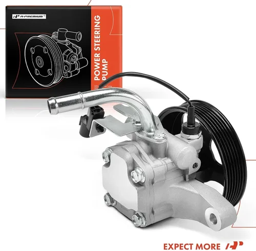Vista 9 de A-Premium Bomba de dirección asistida con polea y sensor compatible con Hyundai Genesis Coupe 2013-2016, 3.8L, repuesto # 571002M400