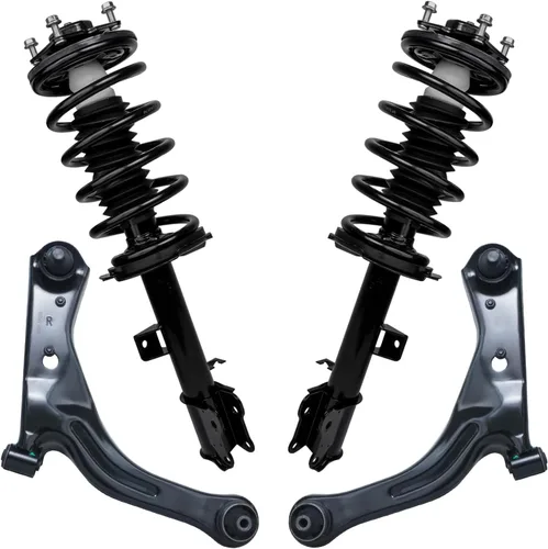 Vista 121 de Detroit Axle - Ejes de eje CV delantero izquierdo y derecho + Reemplazo de juntas esféricas de brazos de control inferiores delanteros para Ford