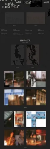 Vista 3 de Álbum D-DAY de Agust D (BTS Sugar) [versión aleatoria]+beneficios de preventa + mercancías digitales exclusivas inspiradas en K-POP de BolsVos