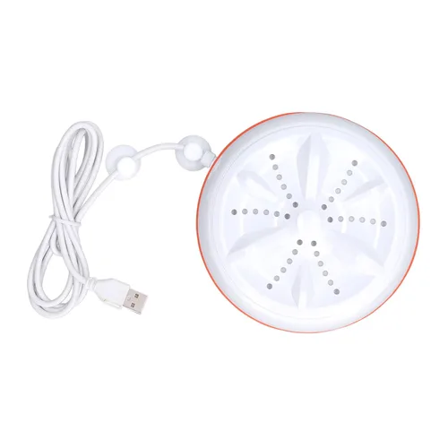 Vista 6 de Keenso Mini lavadora de la fuente de alimentación USB de la lavadora de la turbina blanca de 27W para la turbina ultrasónica portátil casera