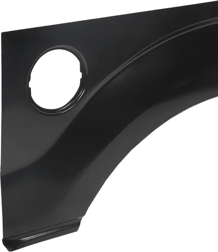 Vista 5 de ECOTRIC Panel de cuarto de arco de rueda trasera compatible con Ford F150 LD 2009-2014 sin agujeros de moldeo, panel de reparación superior