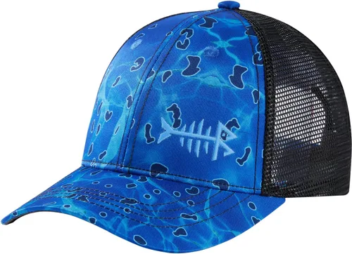 Vista 17 de BASSDASH Altimate Gorro de Pesca con Espalda de Malla para Hombres y Mujeres Gorra de Béisbol Camionero Ajustable