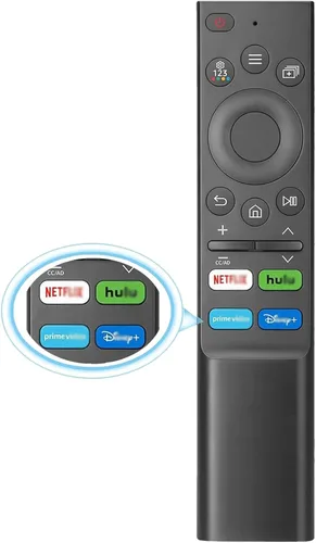 Vista 45 de Control remoto de repuesto para control remoto Polk FR1, compatible con sistema de altavoces de barra de sonido Polk Audio FR1 RE9520-1 DSB1 D581