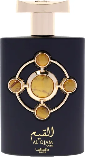 Vista 2 de Lattafa Perfumes Al Qiam Gold para Eau de Parfum en espray unisex, 3.4 onzas
