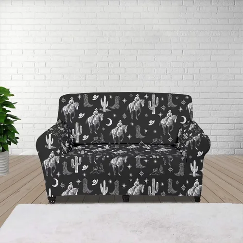 Vista 22 de ZOUTAIRONG Fundas elásticas para sofá con estampado de ramas de camuflaje 3D para sofá, funda para muebles de un solo cojín, decoración del hogar u