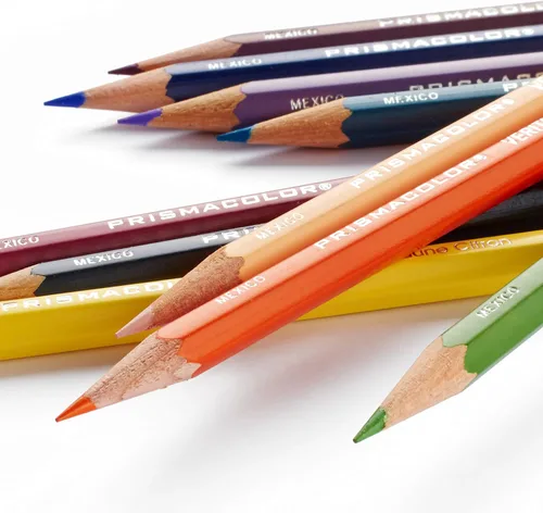 Vista 3 de Prismacolor 2476 Verithin Lápices de Colores, Colores Surtidos, 12