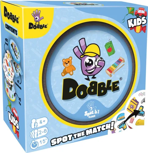 Vista 8 de Asmodee ASMDOBBJU01EN Dobble Junior