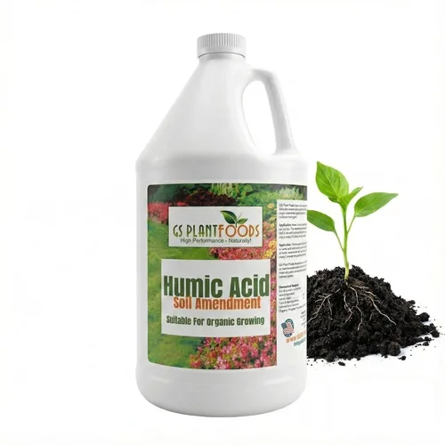 Vista 13 de GS Plant Foods Enmienda del suelo de ácido húmico - Concentrado líquido derivado de leonardita para mejorar la estructura del suelo