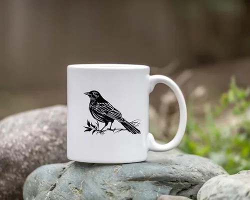 Vista 2 de JAJADO 2 plantillas de pantalla de seda para pájaros, colibrí, flor, ramas de árbol, plantillas de pintura para manualidades, para madera, camiseta
