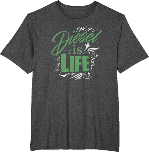 Vista 15 de Diesel is Life Roll Coal Diesels Truckers Smoke Camiseta Negro