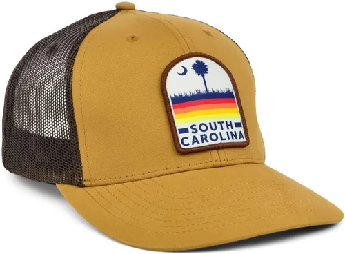 Vista 3 de Local Crowns Gorra con parche del estado de Carolina del Sur para hombre y mujer