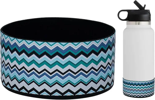 Vista 13 de WK IEASON Funda protectora de silicón base para botella de Hydro Flask de boca ancha/boca estándar, protector de fondo de silicón antideslizante
