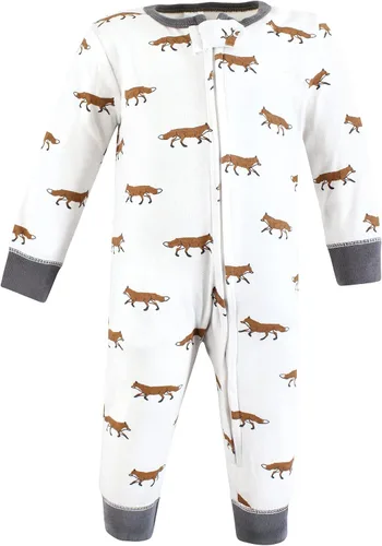 Vista 5 de Hudson Baby - Mameluco unisex de algodón para bebé Sleep and Play