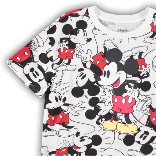 Vista 4 de Disney Camisa de Mickey Mouse para mujer, ropa de Mickey Mouse, con estampado de Mickey Mouse