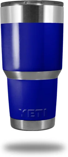 Vista 11 de Calcomanía de piel para vaso Yeti Rambler de 30 onzas, colección Sólidos, naranja quemado (vaso no incluido)