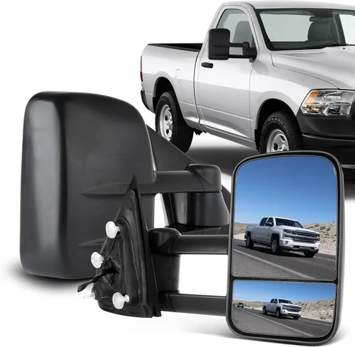 Vista 29 de ECCPP - Espejos de remolque de repuesto para Chevy Silverado 2007-2014