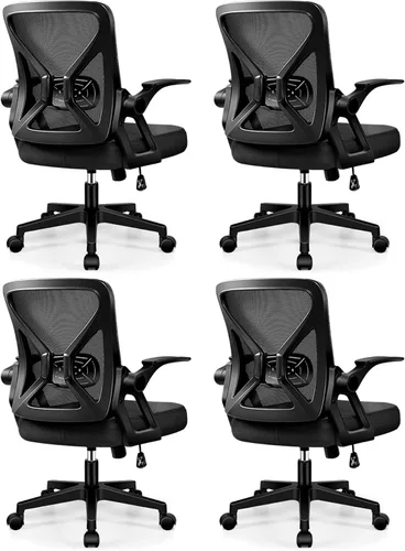 Vista 17 de FelixKing Silla de Oficina - Silla de Escritorio Ergonómica de Malla Transpirable con Ruedas y Soporte Lumbar, Sillas de Oficina para el Hogar