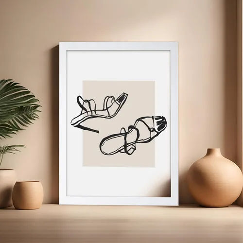 Vista 103 de Poster Master Faces Poster - Retro Women Print - Portrait Art - Sketch Illustration - Abstract Artwork - Woman Design - Chic Boho Design - Great
