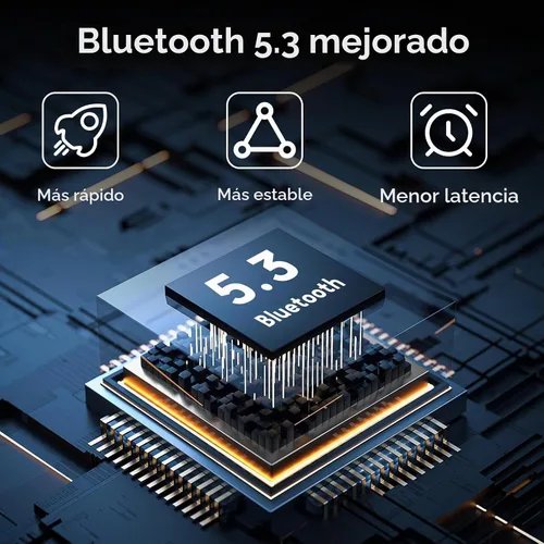 Vista 4 de Meliya Adaptador auxiliar a Bluetooth 5.3 para automóvil, USB 2.0 a 0.138 in Bluetooth receptor Jack Kit con micrófono incorporado entrada auxiliar