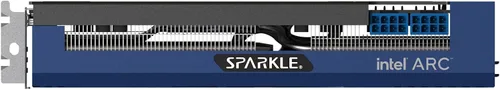 Vista 6 de Sparkle Intel Arc A580 ORC OC Edition, 8 GB GDDR6, ThermalSync, Torn Cooling, ventilador axial, placa trasera de metal, SA580C-8GOC