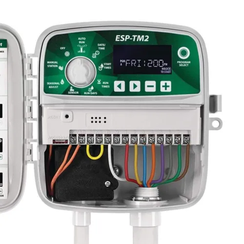 Vista 5 de Rain Bird ESP-TM2 Controlador de 8 Estaciones Listo para WiFi Interior/Exterior TM2-8