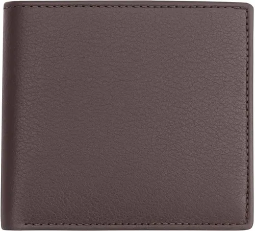 Vista 22 de Bullz RFID bloqueo de señal de protección contra robo de cuero grande grueso de seguridad para hombre cartera, Negro