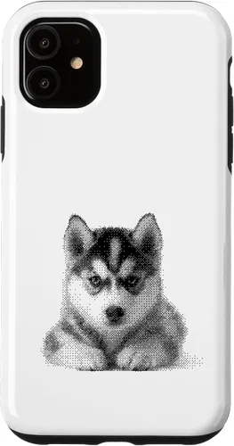 Vista 8 de Cute Siberian Husky for Dog Mom and Paw Parents Case for iPhone 16