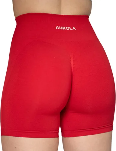 Vista 2 de AUROLA Intensify Workout Shorts for Women Seamless Scrunch Short Gym Yoga Running Sport Active Exercise Fitness Shorts