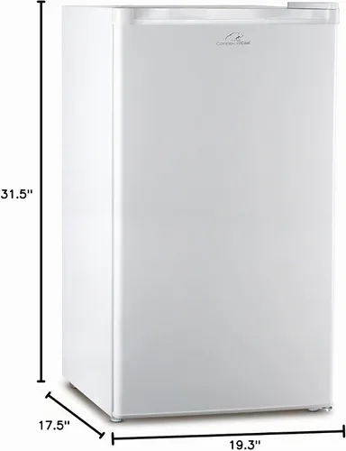 Vista 5 de Commercial Cool CCR32W - Refrigerador y congelador compacto de una sola Blanco