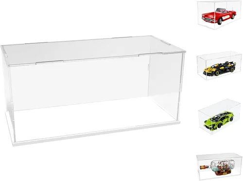 Vista 33 de Choowin Vitrina de acrílico para casco de Lego Star Wars para casco de Lego Capitán Rex, vitrinas de acrílico transparente grueso