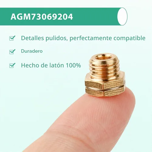 Vista 6 de AGM73069204 Kit de conversión de rango de gas, compatible con LG Kenmore Elite Gas Stove Propane Range LP, kit de orificio de gas de repuesto