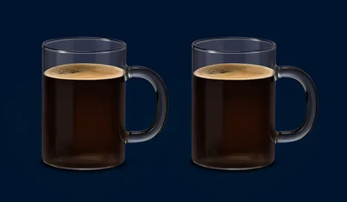 Vista 2 de De'Longhi DLSC320 - Vasos de café largos, 8.5 onzas líquidas, juego de 2