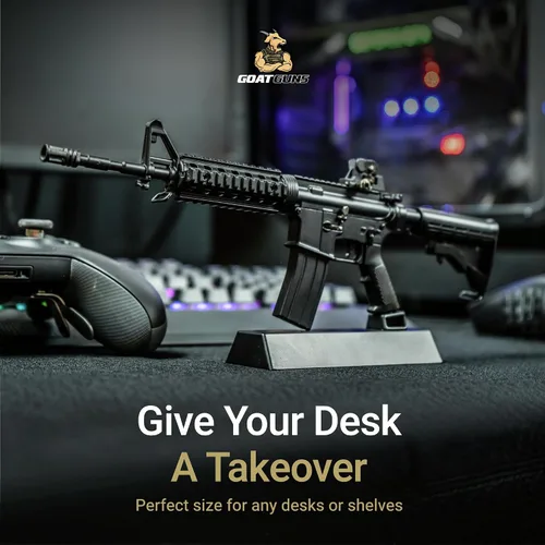 Vista 4 de GOAT GUNS Miniatura AR 15 (Charky) Kit de construcción de modelo de metal
