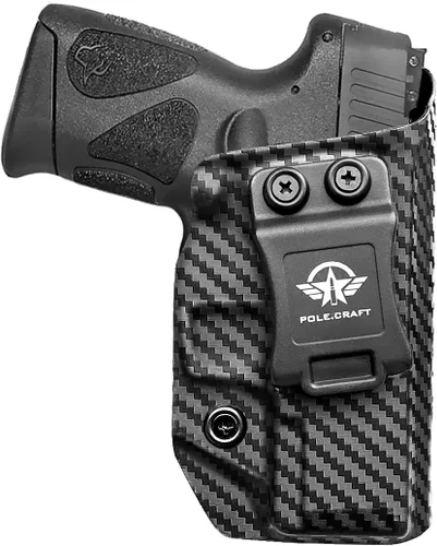 Vista 13 de Funda Taurus G3C G2C IWB Kydex Holster Taurus G3C / G2C / G2S / PT111 / PT140 0.354 in/.40 - Cintura interior oculta