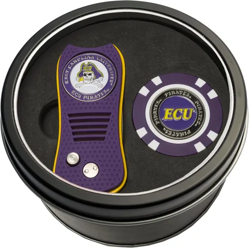 Vista 12 de Team Golf NCAA - Juego de regalo de lata unisex para adultos con herramienta Switchfix Divot y chip de golf